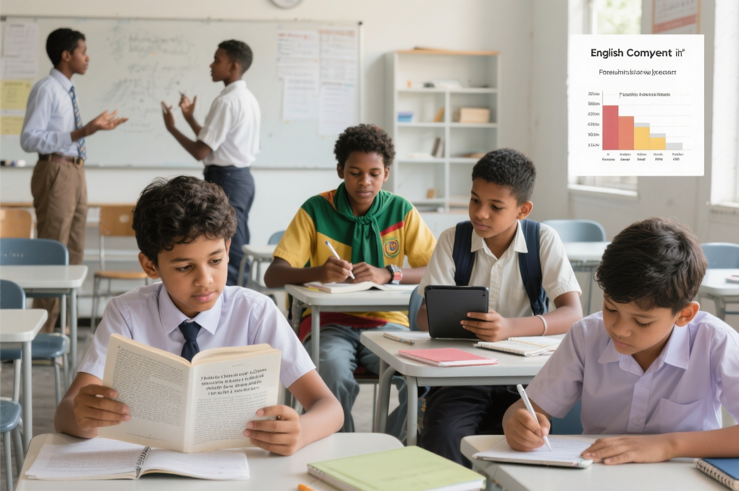 Comparing Functional English Proficiency in Adolescents of Three Countries: India, Vietnam & Ethiopia
